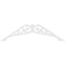 Ekena Millwork Pitch Carrillo Architectural Grade PVC Gable Pediment, 60"W x 20"H x 1"P (8/12) GPP060X020X100CRL - alternate 3